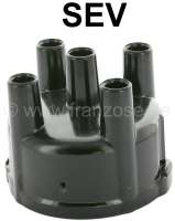 Citroen-DS-11CV-HY - SEV, distributor cap, firm carbon pins. Distributor diameter: 63,0mm. Suitable for Citroen
