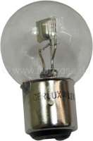 Citroen-2CV - Bulb 12 V, 40/45 Watt, clearly, bases with 3 pins, Ba21d