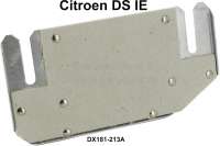 Citroen-DS-11CV-HY - Exhaust elbow heat protection plate, with isolation (securement with 8 rivets). Suitable f
