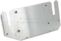 Alle - Exhaust elbow heat protection plate, with isolation (securement with 4 rivets). Suitable f