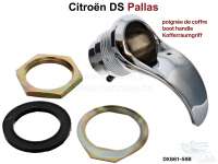 Citroen-DS-11CV-HY - Boot handle: Boot lid handle (without lock insert, without lower seal). Suitable for Citro