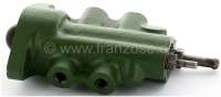 Citroen-2CV - Brake valve (master brake cylinder), in the exchange. Hydraulic system LHM. Parallel outle