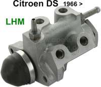 Citroen-DS-11CV-HY - Brake valve (master brake cylinder)made from aluminum, in exchange. Hydraulic system LHM. 