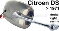 Citroen-2CV - Mirror on the right. Suitable for Citroen DS, to year of construction 1972. Or. No. DX551-
