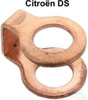 Citroen-DS-11CV-HY - Copper seal double. M7. For the seal of oil lines. Suitable for Citroen DS.