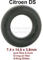 citroen ds 11cv hy oil feed cooling filter sealing ring P30157 - Image 1