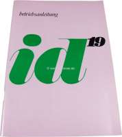 citroen ds 11cv hy operating instructions manual id 19 edition P38237 - Image 1