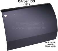 citroen ds 11cv hy outside door panel completely rear P37259 - Image 1