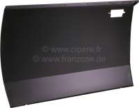 Citroen-DS-11CV-HY - Outside door panel completely, at the rear right (counterbored door handles). Suitable for