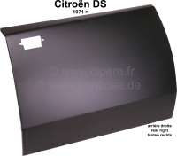 Citroen-DS-11CV-HY - Outside door panel completely, at the rear right (counterbored door handles). Suitable for