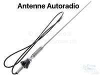 Citroen-DS-11CV-HY - Antenna, for installation on top of the fender (it does not work on the side). Very signif