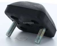 Citroen-DS-11CV-HY - Rubber stop squarely, for the rear axle. Suitable for Citroen DS BREAK + DS Cabrio. Dimens