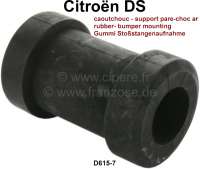 Citroen-2CV - Bumper mounting rear: rubber sleeve. Per piece. Suitable for Citroen DS sedan. Or. No. D61