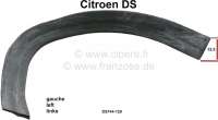 Citroen-DS-11CV-HY - Rear end panel on the left, seal rubber for the ear at the rear left (transition from the 