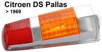 citroen ds 11cv hy rear lighting taillight cap chromium plates on P37063 - Image 1