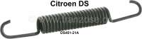 Citroen-DS-11CV-HY - Brake shoes retract spring rear. Suitable for Citroen DS. 20 coils. Per piece! Or. No. D45