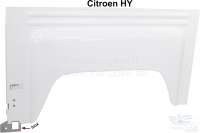 Citroen-DS-11CV-HY - Fender at the rear left, new model. Suitable for Citroen HY. Very good reproduction made o