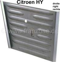 Citroen-DS-11CV-HY - Repair sheet metal, for the side plate in front on the right (headlight mounting). Suitabl