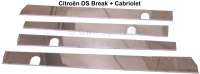 citroen ds 11cv hy roadster cabrio box sill lining 4 pieces P35145 - Image 2