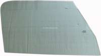 Citroen-DS-11CV-HY - Door window green tinged, 5mm thick. Suitable for Citroen DS Cabrio.