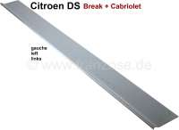 Citroen-DS-11CV-HY - Edge of the floor pan (reinforced) on the left with flanges. Suitable for Citroen DS BREAK