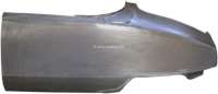 Citroen-DS-11CV-HY - Fender at the rear left. Suitable for Citroen DS Cabrio! Reproduction out of sheet metal. 