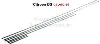 Citroen-DS-11CV-HY - DS Cabrio, trim narrowly, centrically (6-pieces). Suitable for Citroen DS Cabriolet.