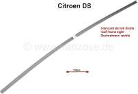 Citroen-DS-11CV-HY - Roof frame repair sheet metal on the right. Suitable for Citroen DS sedan. At this sheet m