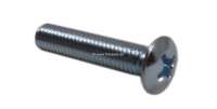 Citroen-2CV - M5x25, screw with countersunk head. E.g. suitable for the end pieces of the Citroen 2CV bu