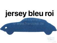 Alle - Center arm rest, suitable for Citroen DS. Velour king blue (bleu roi).