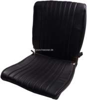 Citroen-DS-11CV-HY - Covering black, from genuine leather (on the left of or on the right fitting). Suitable fo