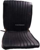 citroen ds 11cv hy seat covers front covering black genuine P48275 - Image 1