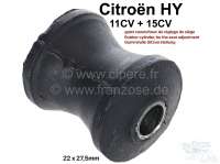 Citroen-DS-11CV-HY - Rubber cylinder, for the seat adjustment. Suitable for Citroen 11CV/15CV, Citroen HY. Dime