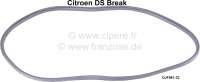 citroen ds 11cv hy side window seal rear piece P37832 - Image 1