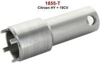 Citroen-DS-11CV-HY - Tool for the ball pin down (front axle). Citroen No: 1855-T. Suitable for Citroen HY + 15C