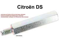 Citroen-DS-11CV-HY - Exhaust manifold heat shield spacer extended. This spacer is fitted between the starter mo