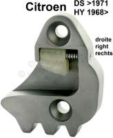 Citroen-DS-11CV-HY - Striker plate on the right. Suitable for Citroen DS, up to year of construction 1971 (2x r