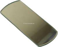Citroen-DS-11CV-HY - Mirror glass for the inside mirror. Suitable for Citroen 11CV. Dimension: 125 x 54mm. Or. 