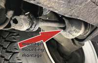 Alle - Suspension cylinder - ball joint socket repair set big, for the rear axle. Suitable for Ci