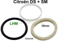 Alle - Suspension cylinder sealing set LHM (35mm). Suitable for Citroen DS sedan + Citroen SM. Or