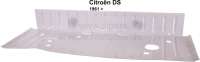 citroen ds 11cv hy tank bottom plate complete metal pan P37246 - Image 1