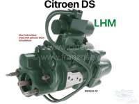 Citroen-DS-11CV-HY - Gear shift selector block, in the exchange. Hydraulic system LHM. Suitable for Citroen DS,