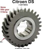 citroen ds 11cv hy transmission gearbox pinion 28 teeth between primary P30379 - Image 1