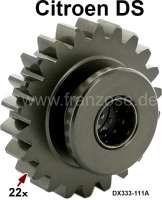 citroen ds 11cv hy transmission reverse gear sliding sleeve wheel 22 P30375 - Image 1