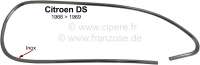 Citroen-DS-11CV-HY - Headlamp trim on the right, from high-grade steel. Suitable for Citroen DS, of year of con