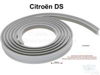 Citroen-DS-11CV-HY - Trim ornament rubber (white - grey rubber for the wide trim). Suitable for Citroen DS. Len