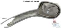 Citroen-DS-11CV-HY - Reflector complete right, with stainless steel housing. Suitable for Citroen DS Pallas. Or