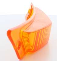 Citroen-DS-11CV-HY - Turn signal cap in front on the left. Color: orange. Suitable for Citroen DS, starting fro