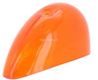Citroen-DS-11CV-HY - Indicator cap in front, on the left + on the right fitting. Color: orange.  Suitable for C