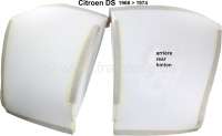 Citroen-DS-11CV-HY - Foam material upholstery (2 sections) for the backrest of the seat bench rear. Suitable fo